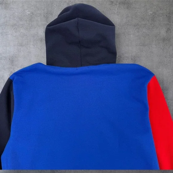 Polo Ralph Lauren Men's‎ Hoodie Colorblock Pullover Double Knit Polo Size 3 XLT - Picture 7 of 14